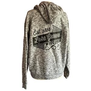 Mens Hoodie Size Medium Gray Hoodie Outdoors Casual Activewear Gym Ready